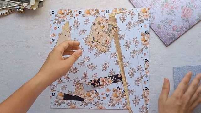 Влог одного альбома | альбом со старыми фото | скрапбукинг | scrap album | scrapbooking смотреть онлайн