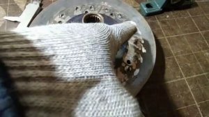 Полноценное автомобильное сцепление ВАЗ  на минипогрузчик и минитрактор с ВОМ (вал отбора мощности)