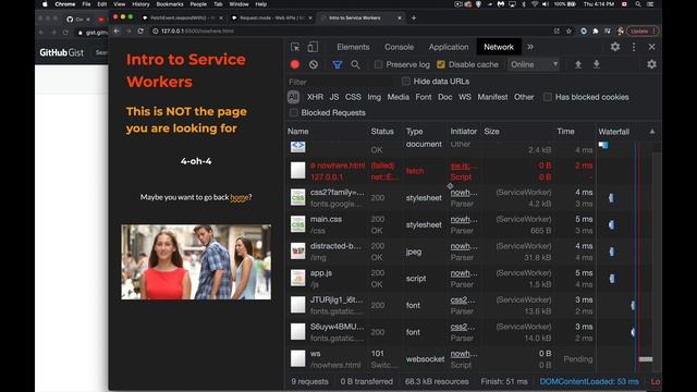 Service Workers - When Fetch Goes Wrong смотреть онлайн