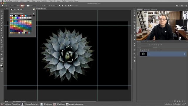 Cómo crear un marco en Photoshop en 1 minuto смотреть онлайн