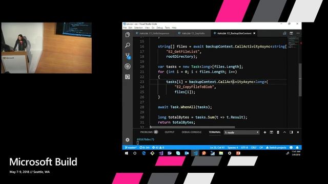 Break through the serverless barriers with Durable Functions : Build 2018 смотреть онлайн