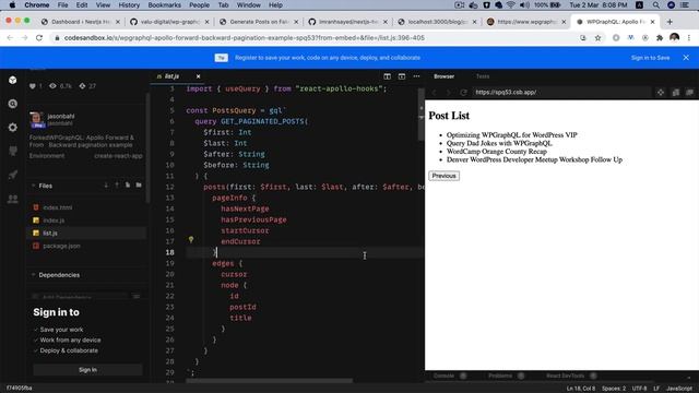 Page Based Pagination | Cursor Based Pagination | WP GraphQL | Next.js Headless WordPress | Loadmor смотреть онлайн