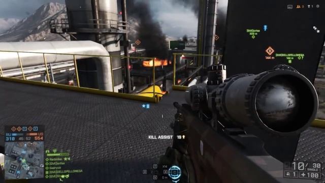 BF4 Eagle's Nest Assignment, how to get the GOL sniperrifle смотреть онлайн