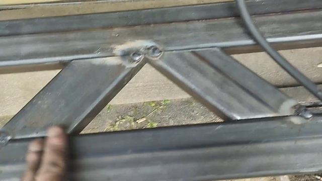 как сделать (сварить) ферму для навеса