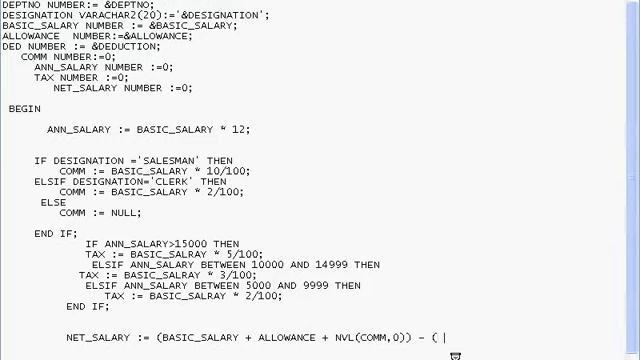 Oracle PL/SQL Class Session 03 смотреть онлайн