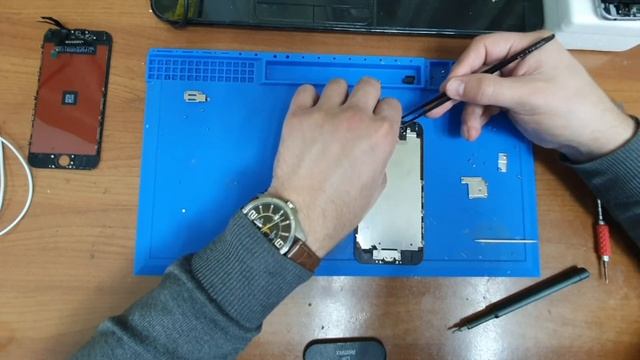 Замена Дисплея Iphone 6.Подробная Установка смотреть онлайн