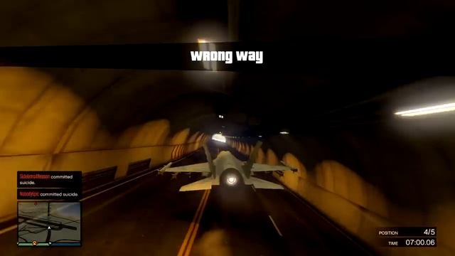 GTA 5 Online Stunts! - Flying Jets Through Tunnels! #2 (GTA V Fails and Funny Moments!) смотреть онлайн