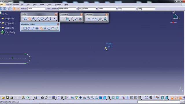Samet PEHLİVAN Catia Eğitimi Video 10 Predefined Profile Araç Çubuğu смотреть онлайн