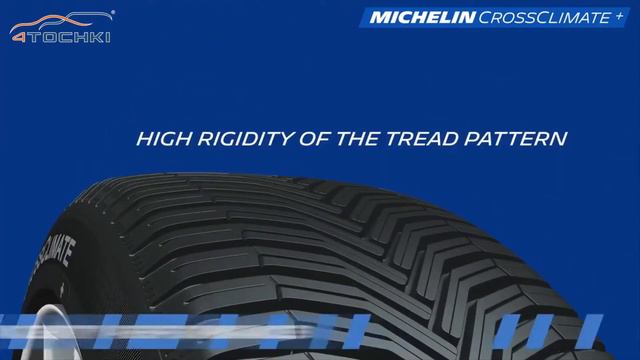 Шины MICHELIN CrossClimate+ - протектор и ламели на 4 точки. Шины и диски 4точки - Wheels & Tyres смотреть онлайн