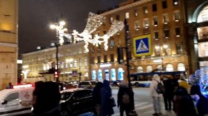 НОВОГОДНИЙ САНКТ-ПЕТЕРБУРГ ВЕЧЕРОМ/ПИТЕР ЗИМОЙ