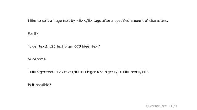 HTML : How to split text by tags using PHP? смотреть онлайн