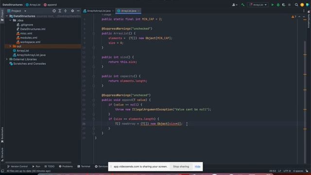 Implementation of ArrayList | Java (Part 1) смотреть онлайн