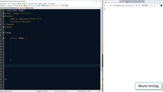 1. Bangla Object Oriented PHP-OOP- Class NameDefining in php class101 смотреть онлайн