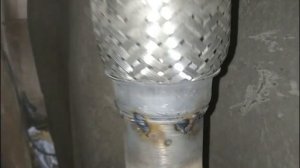 Замена гофры для трубы глушителя на Калине своими руками