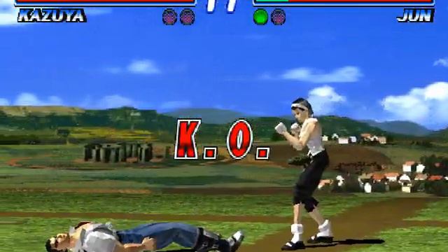 Tekken 2 Kazuya Playthrough On Arcade Mode