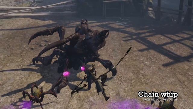 TOUKIDEN 2: NEW WEAPON TYPE - CHAIN WHIP! смотреть онлайн