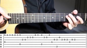 Canon in D | Fingerstyle TABS Guitar Lesson (Tutorial) How to play Canon in D with Tabs