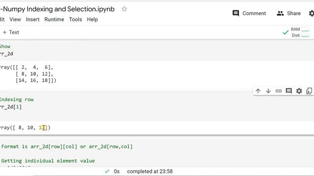 4. NumPy Indexing and Selection | Fancy Indexing | Matrices in Python | Numpy in Machine Learning смотреть онлайн