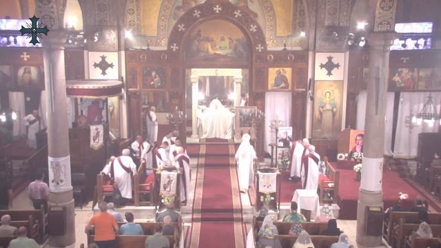 صلاة القداس الالهي - الاثنين 15 مايو 2023 - كنيسة مارمرقس смотреть онлайн