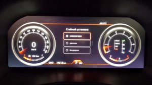 Цифровая приборная панель Mitsubishi Pajero 4