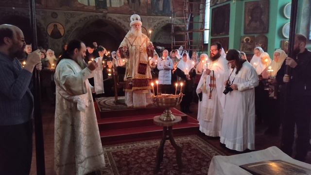 Праздник Богоявления в Покровском кафедральном соборе смотреть онлайн