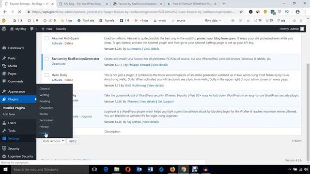 WordPress Favicon | How To Add Favicon In Wordpress Website Using Plugin 2018 смотреть онлайн