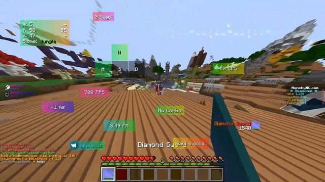 Minecraft MunchyMC KitPvP Episode 5: The Downfall Of Ghost. :D смотреть онлайн