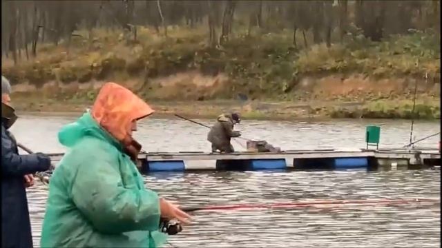 Активный клев в не погоду!!!Клевое Место д.Савельево смотреть онлайн