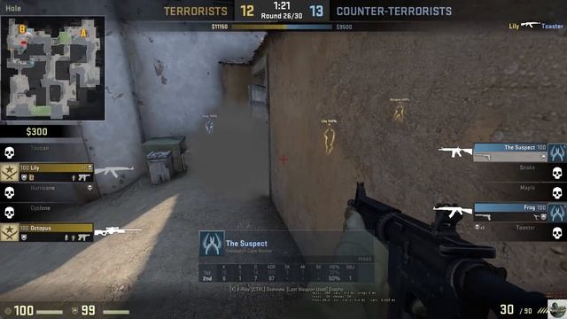 Smartest Player EVER! CS:GO OVERWATCH! смотреть онлайн