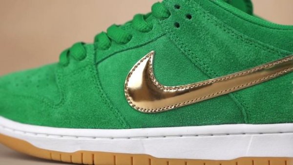 Nike SB Dunk Low Pro 'St. Patrick's Day' Shoes - Unboxing & On Foot