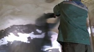 Фольга для бани 100 микрон. Закрываем фольгой утеплитель в парилке.