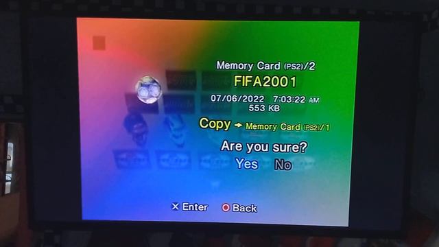 FIFA 2001 PS2 Save Icons смотреть онлайн