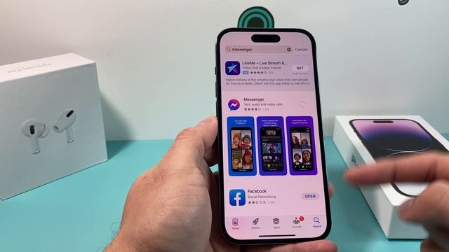 How to Install FaceBook Messenger App on iPhone смотреть онлайн
