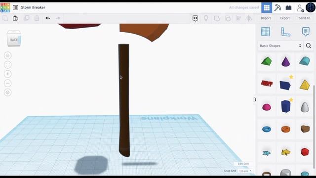How To Build Stormbreaker On Tinkercad