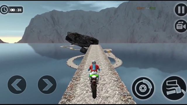 Impossible Tricky Moto Bike Stunt | Bike Stunt Game | Android Gameplay #5 गाड़ी वाला गेम