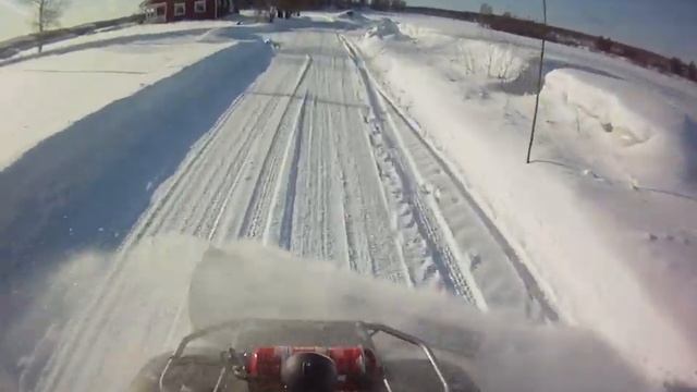 snow plowing honda rincon 680 finland 2012 смотреть онлайн