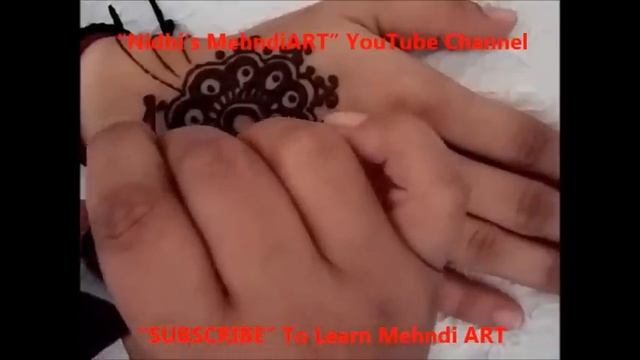 Easy DIY Ornament Henna Mehndi Designs Tutorial for Back Hand-Jewellery Style Henna Tattoo смотреть онлайн