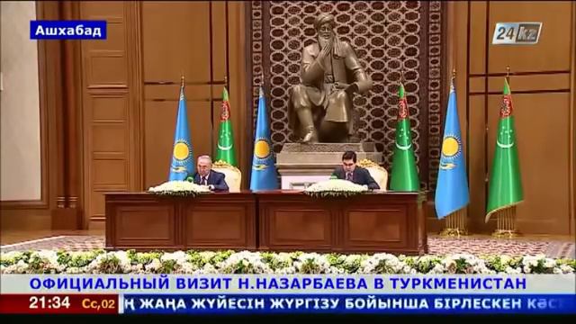 Казахстан и Туркменистан точек соприкосновения стало больше смотреть онлайн