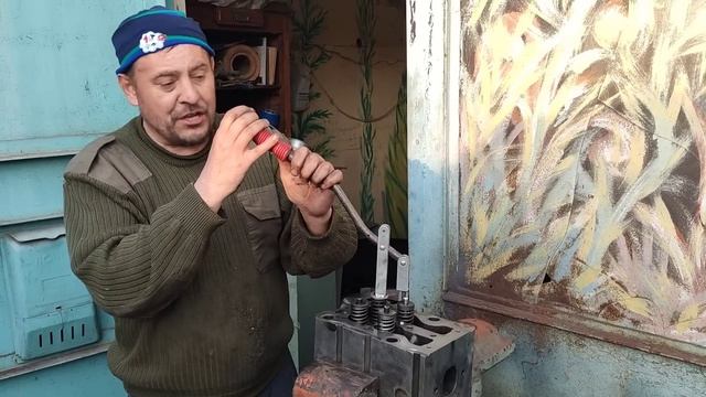 Опрессовка ГБЦ  Sinotruk Wd 615 евро 3. International 9800