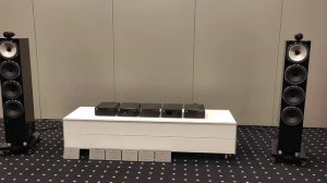 Bowers & Wilkins 702S3 & GOLD NOTE // High-End show // demo sound test in BRATISLAVA