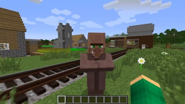 ЭТОТ ПОЕЗД ВЪЕХАЛ ПРЯМО В МОЙ ДОМ В МАЙНКРАФТ | Риколит Minecraft смотреть онлайн