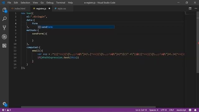 Vuejs registro, login y recuperar contraseña maquetación смотреть онлайн