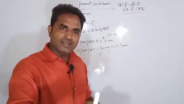 Present continuous tense/is/am/are/rules and example in hindi/by sk sir смотреть онлайн