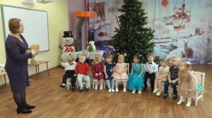 Музыкальное занятие в первой младшей группе "Путешествие в зимний лес"