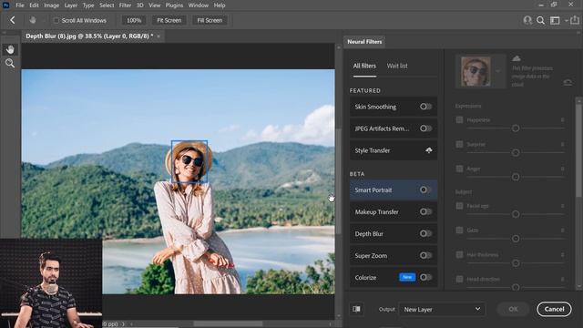 Photoshop New Feature: Depth Blur (Extreme Testing) смотреть онлайн