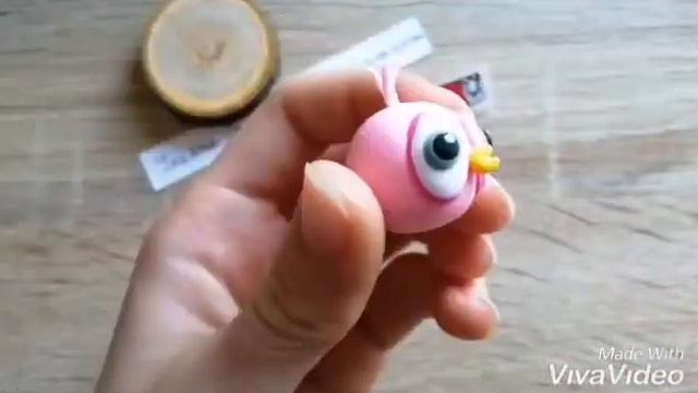 Птичка из лёгкого пластилина! смотреть онлайн