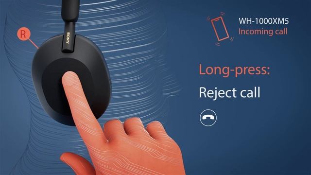 How to use Touch Control on the Sony WH-1000XM5 Wireless Noise Cancelling Headphones смотреть онлайн