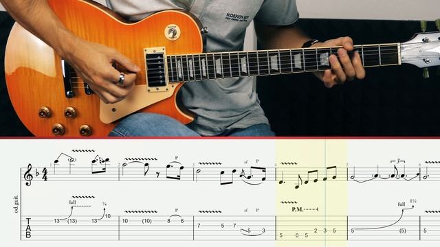 Gary Moore - Empty Rooms - Solo (Guitar Tutorial) смотреть онлайн