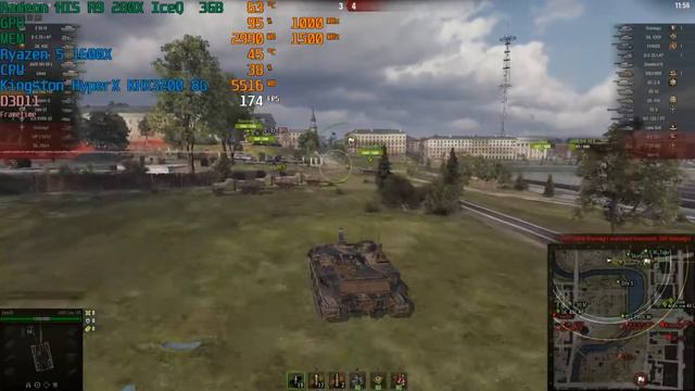 Тест в игре World Of Tanks смотреть онлайн