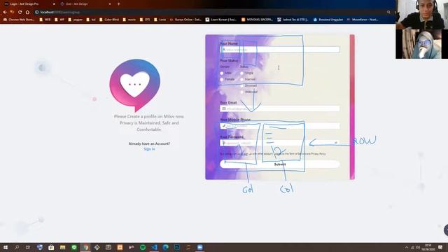 Signup Form in React Web App with Ant Design Pro - Angky's Meeting 2020-Q4-4 смотреть онлайн